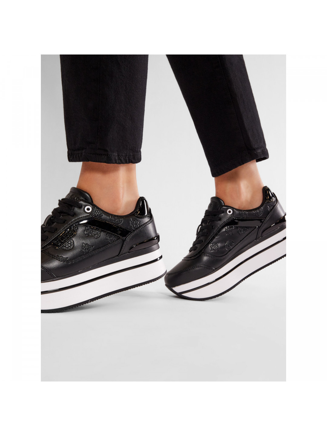 Sneakersy Guess Hansin FL5HNS PEL12 Černá